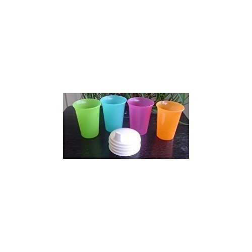 Tupperware Bell Tumblers with Sipper Seals