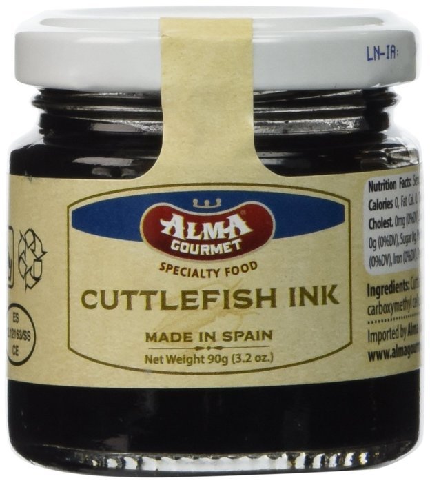 Alma Gourmet Squid Ink Jar 90 gr - Pack of 2 N3