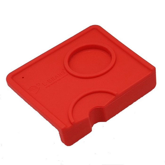 Love The Worder Non-slip Fluted Tampering Corner Mat (Red) N3