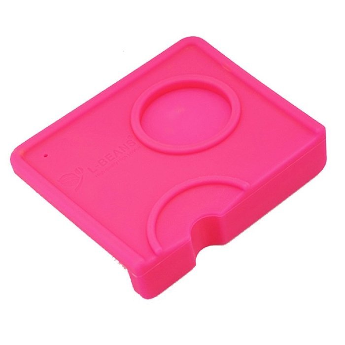 Love The Worder Non-slip Fluted Tampering Corner Mat (Red) N4