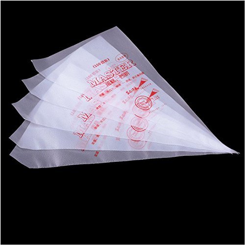 Crazydeal Hot 100Pcs Disposable Icing Piping Cake Pastry Tip Cupcake Decorating Bags Tool N6