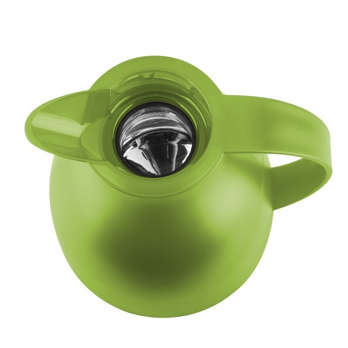 Emsa Thermos Jug "Easy Clean" 33.81 lb oz, Transparent/Green N4