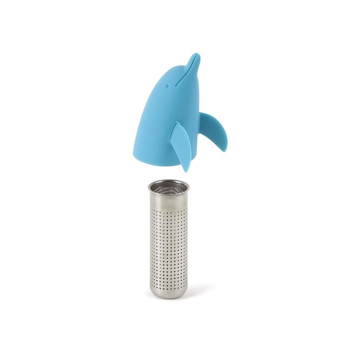 Umbra Dolphin Tea Infuser, Teal N3