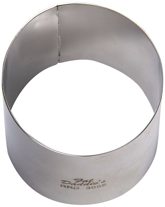 Fat Daddio's Stainless Steel Round Cake and Pastry Ring, 6 Inch x 2 Inch N14