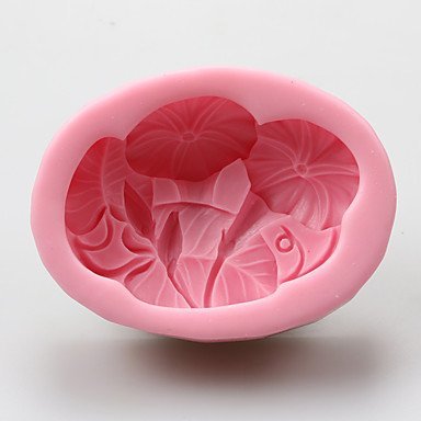 Sher Morning Glory Chocolate Silicone Molds,Cake Molds,Soap Molds,Decoration Tools Bakeware N3