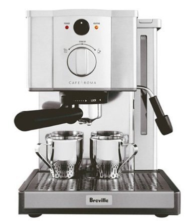 Brevile ESP8XL Cafe Roma Stainless Espresso Maker