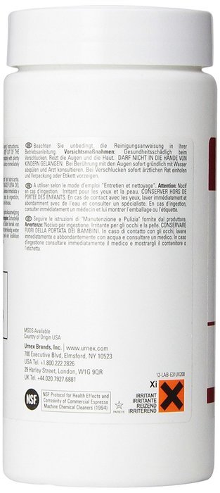 Urnex Cafiza Professional Espresso Machine Cleaning Tablets, 200 Count N3