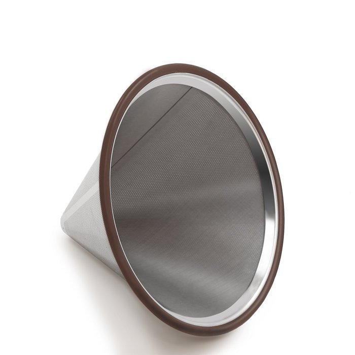 Nicelucky Coffee Dripper Stainless Steel with Double Layer Fine Mesh Reusable Pour Over Permanent Clever Coffee... N3