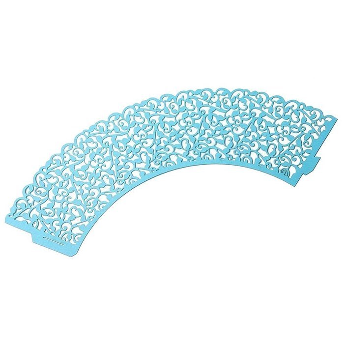 A&S Creavention Vine Cupcake Holders Filigree Vine Designed Decor Wrapper Wraps Cupcake Muffin Paper Holders -... N27