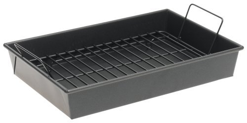 Chicago Metallic Professional Roast 'N Broil Pan with Rack
