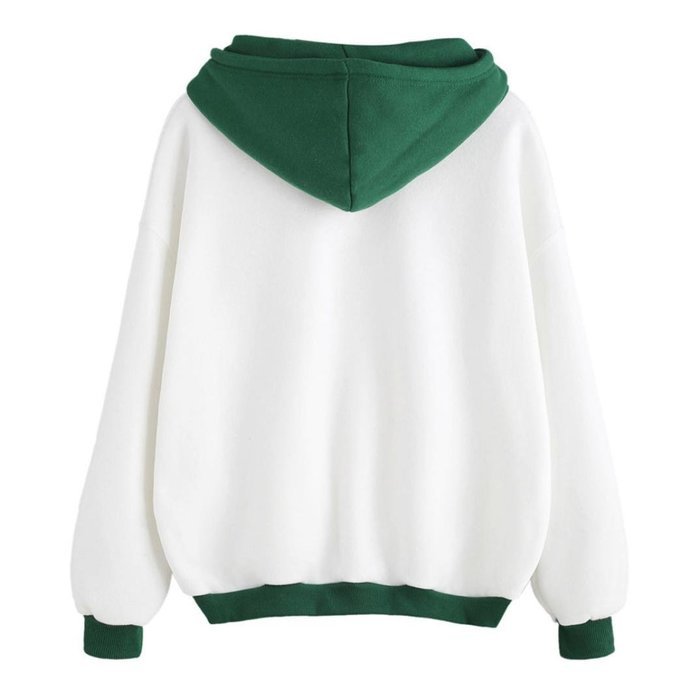 Women's Pullovers,Laimeng Cotton blend Embroidery Long Sleeve Blouse Letter Print Sweatshirt Pullovers (M, White) N3