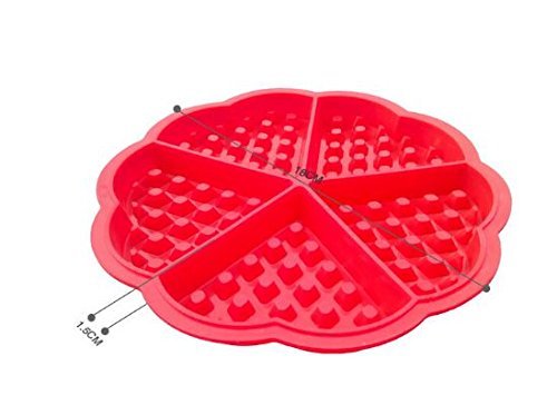 1PCS Round Waffle Shape Silicone Mold, Jelly, Chocolate, Soap ,Cake Decorating DIY Kitchenware N2