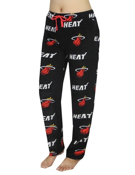 NBA Miami Heat WOMENS Polar Fleece Sleepwear Fall / Winter Pajama Pants S Multicolor N4