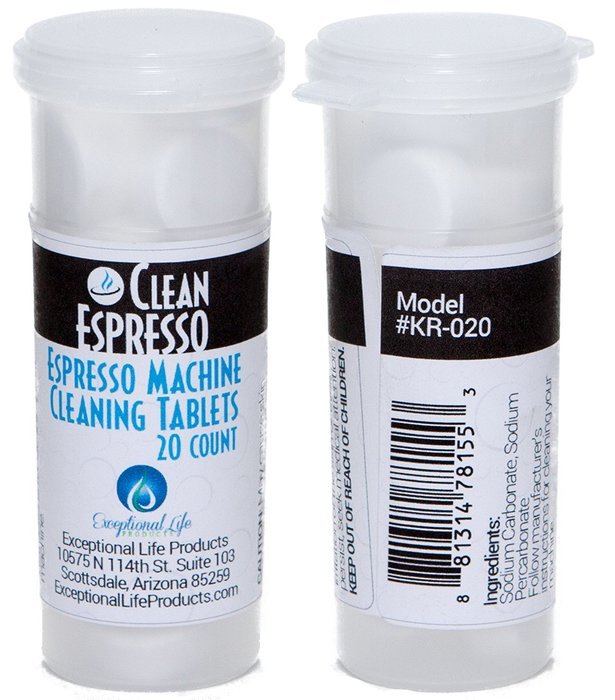 Espresso Machine Cleaning Tablets (20 Pack) - Model KR-020 - For Krups Espresso Machines.