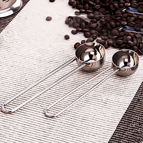 Lautechco Stainless Steel Measuring Spoon Coffee Spoon Teaspoon With Long Handled Bake Tool Kitchen Accessories... N7