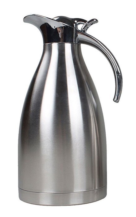 niceeshop(TM) Stainless Steel Vacuum Insulated Thermos Thermal Carafe with Press Button Top,Western Restaurant... N2