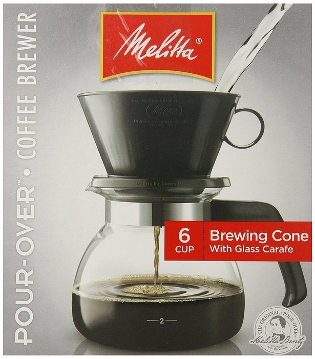 Melitta Cone Filter 6-Cup Coffeemaker (Pack of 2)