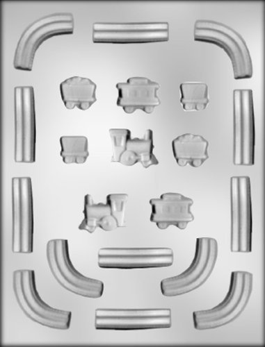 CK Products Train and Track Chocolate Mold