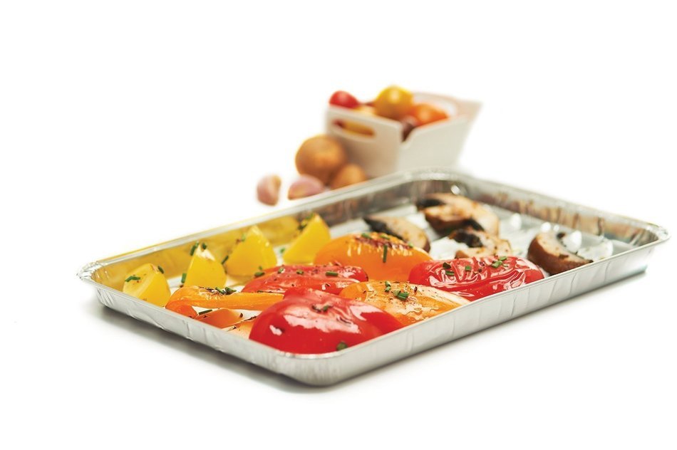 RL Treats BBQ Grill Pans / Aluminum Foil Grilling Trays, Pack of 3