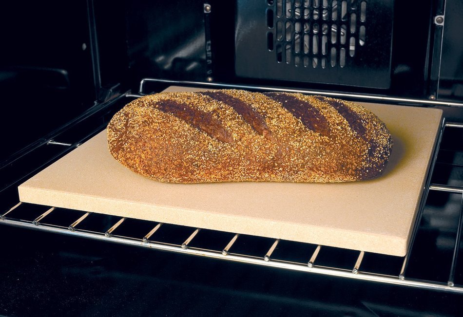 Pizzacraft 15" Square Cordierite Baking/Pizza Stone - For Oven or Grill - PC9897 N4