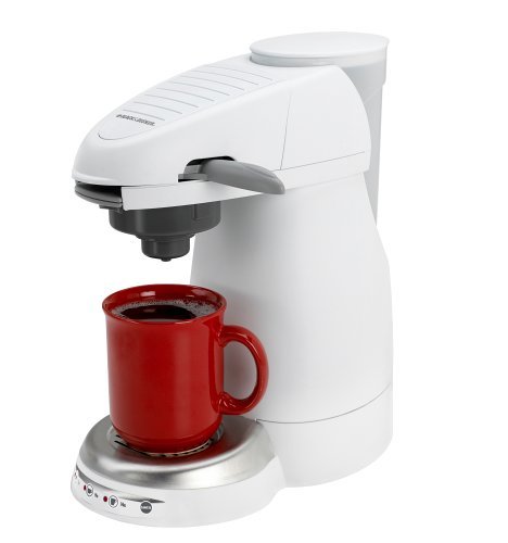 Black & Decker HCC100 Home Cafe Single Serve Coffee Brewing System, Black N2