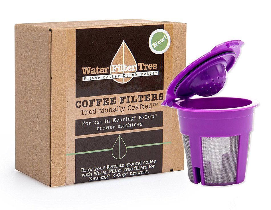 4 x Reusable K-cup, K cup Coffee Filter compatible Keurig 2.0 and Most 1.0 K200, K250, K300, K350, K400, K450,... N3