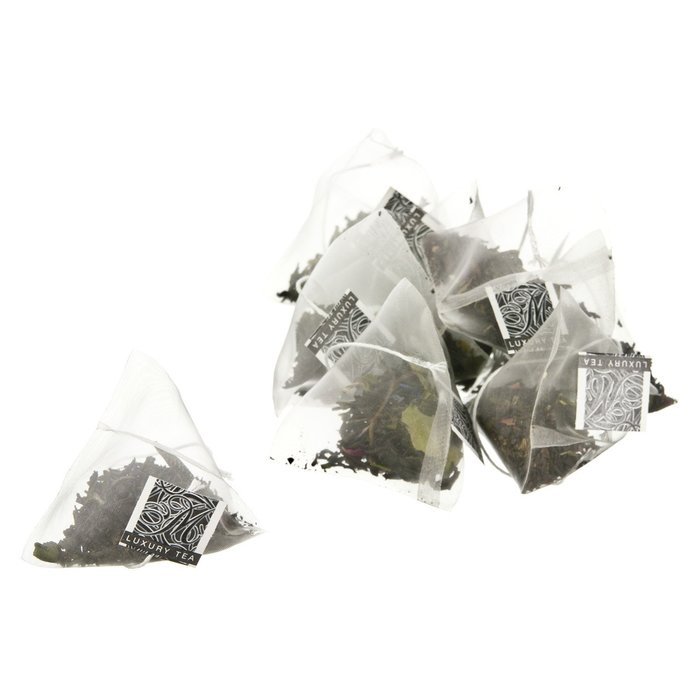 Metropolitan Tea 200 Count Pyramid Shaped Teabags, Honeymoon Tea N5