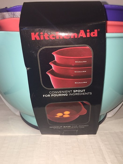 KitchenAid Set of 3 Mixing Bowls N3