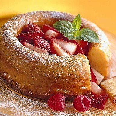 Y&XL&H 6Cav Doughnut Donut Bundt Ring Cake Chocolate Dessert Silicone Mold Decor Kits(Random Color) N2