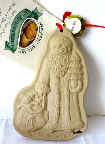Brown Bag Cookie Art, Ltd. Ed. Old World Santa Mold, Father Christmas