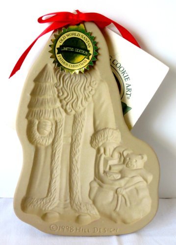 Brown Bag Cookie Art, Ltd. Ed. Old World Santa Mold, Father Christmas N2