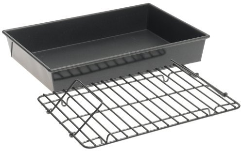 Chicago Metallic Professional Roast 'N Broil Pan with Rack N2