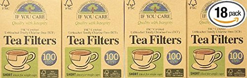 If You Care Fsc Certified Unbleached Tea Filters 100 Count, 1-Pack (100 Filters in Total) N3