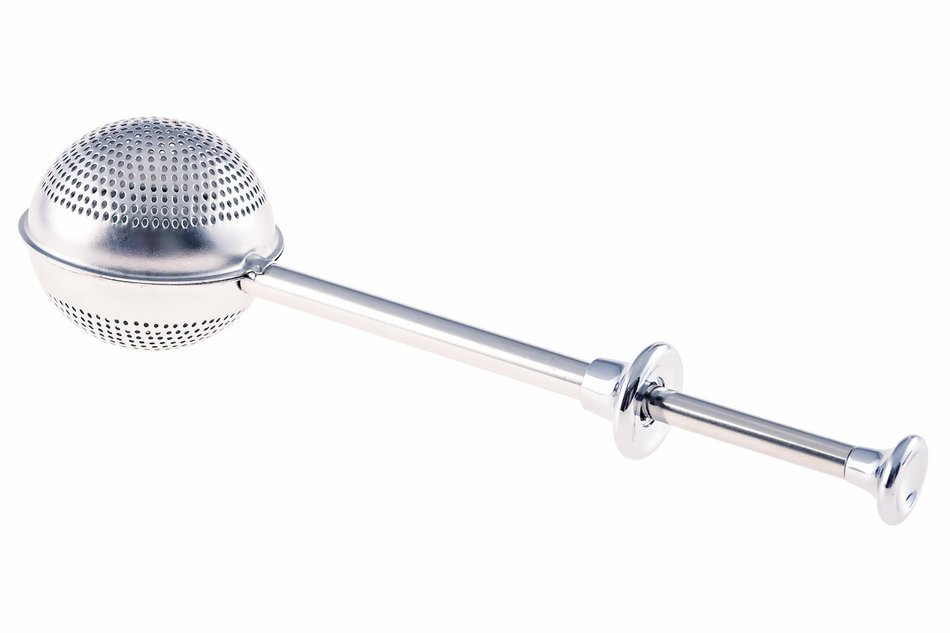 Vivian Stainless Steel Long Handled Tea Ball Strainer Tea Infuser N2