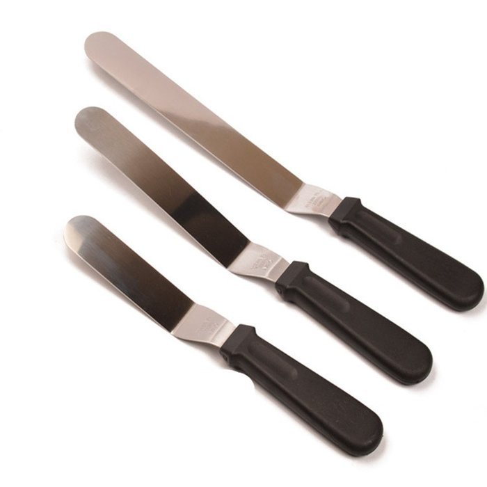Cojoy 6 inch Angled Icing Spatula Small Offset Icing Knife N3