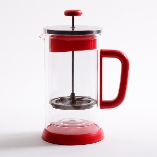 Mr. Coffee Landers 1 Liter French Press, Red