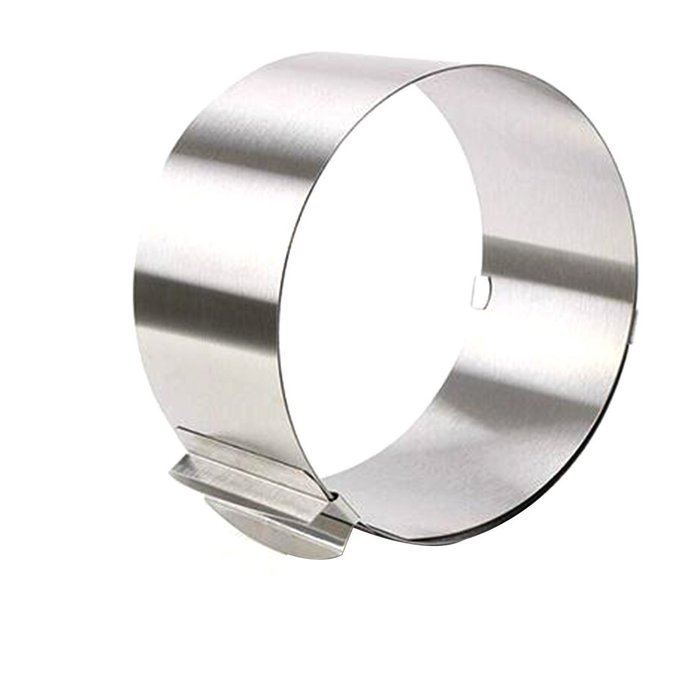 Adjustable Stainless Steel Mousse Ring 6-12 Inch Cake Pan Baking Styling Decorating Tools Set Mould Kitchen Accessories N8