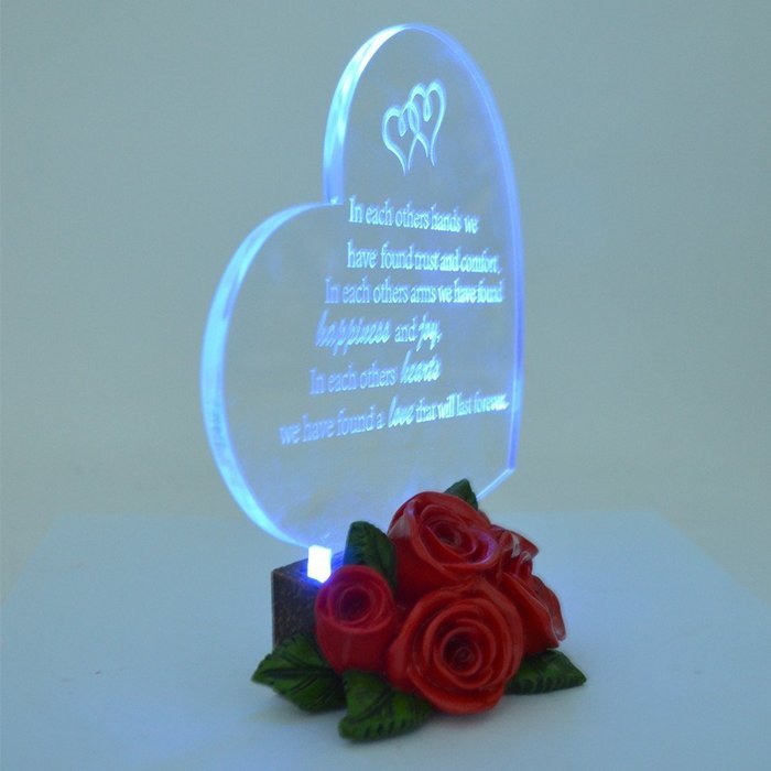 Gift Garden Heart Shaped LED Light N15