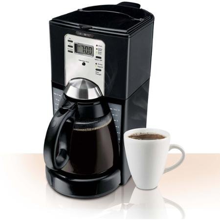 Mr. Coffee FTX Series 12-Cup Programmable Coffeemaker, FTX43-2NP, Black