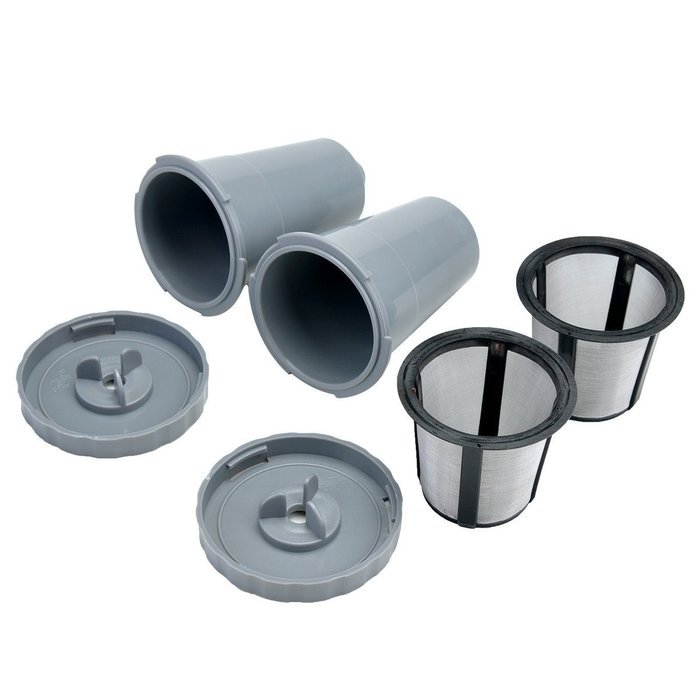 Gutens My K-Cup Reusable Coffee Filter for Keurig Machine(Pack of 2) N5