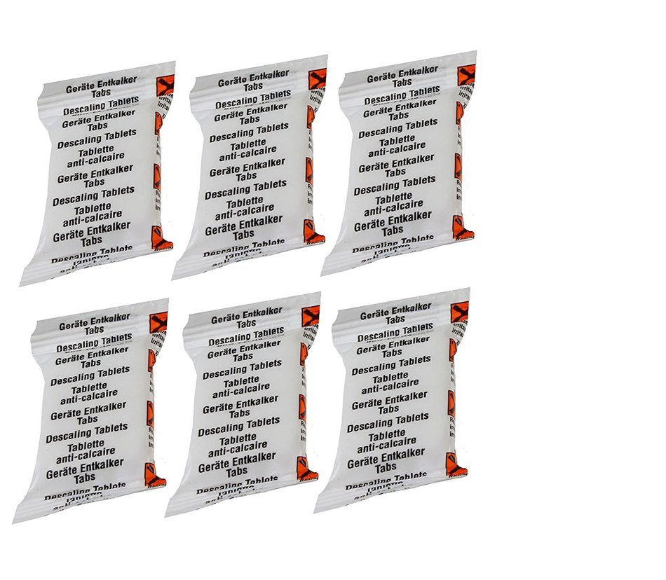 Qualtex Descaling Descaler Tablets Compatible With Bosch Tassimo Senseo Nespresso Dolece Gusto Coffee Machines... N4