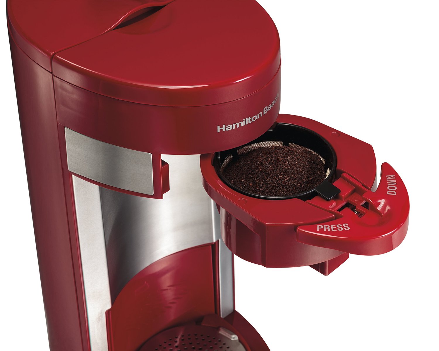 Hamilton Beach SingleServe Coffee Maker, FlexBrew (49999A) N7 free