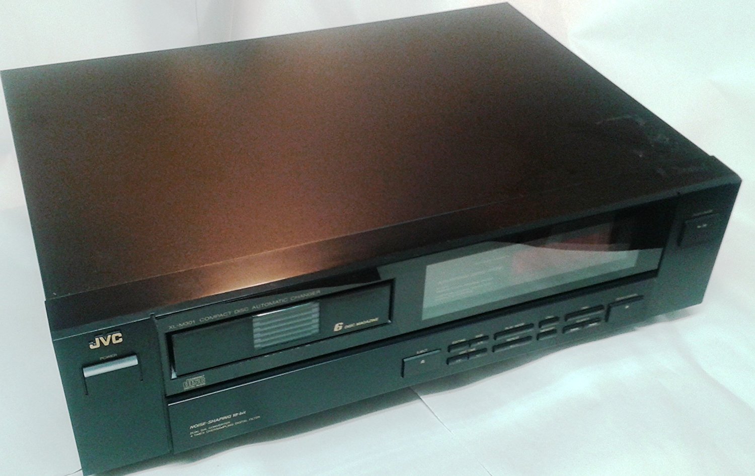 Vintage jvc xl m301bk automatic compact disc changer with ejectable