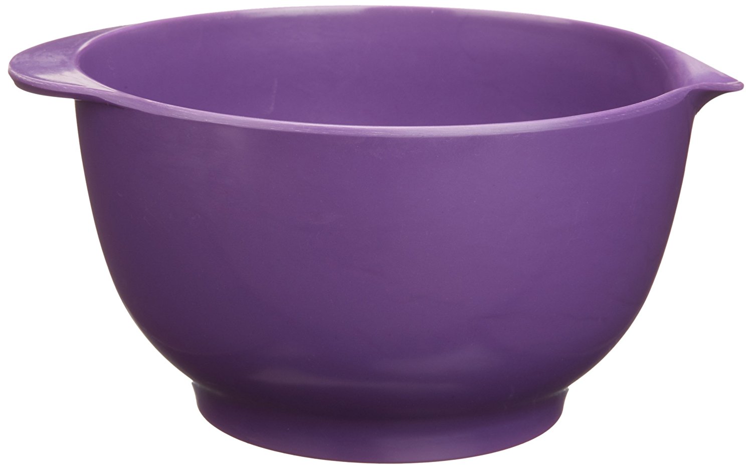 GHP 3Piece Melamine Mixing Bowl Set with NonSkid Silicone Bottoms