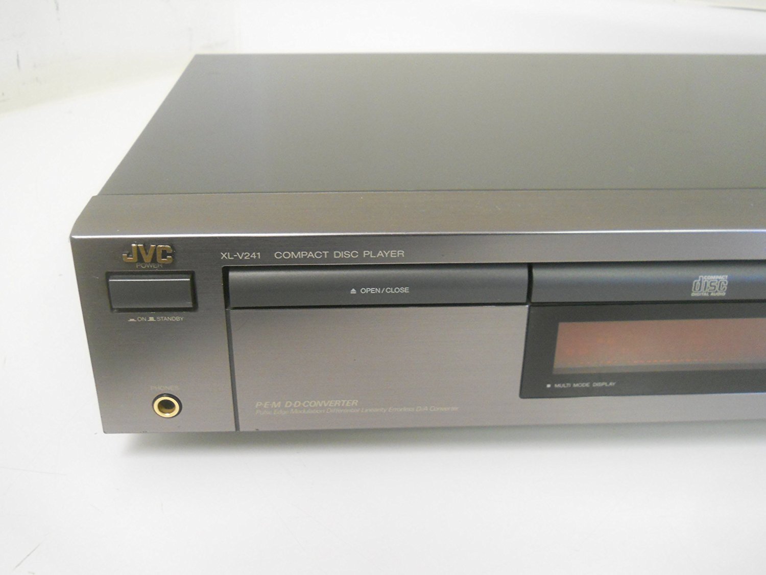 JVC XL-V241 Compact Disc CD Player Tray Type CD PEM DD Converter Pulse ...