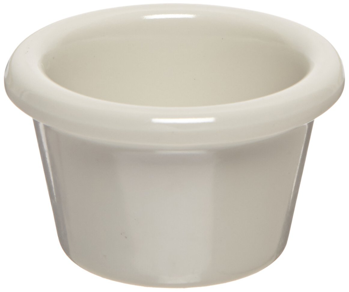 Carlisle S275-842 12-Piece Melamine Smooth Ramekin Set, 1.5-Ounce ...