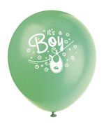 Cardboard Blue Clothesline Boy Baby Shower Cake Bunting Topper N20
