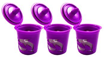 Novo Cafe 3 Pack of Premium Reusable K-Cup Coffee Filter for Keurig 2.0 N3