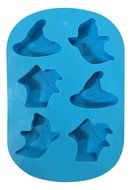 Halloween Ghosts Silicone Candy Jello Baking Mold (Orange) N12