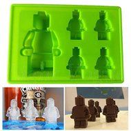 Minifigures Lego Style Gummy Candy, Jelly, Soap, Chocolate Mold - 100% Food Grade Silicone, Mobi Kitchen N6